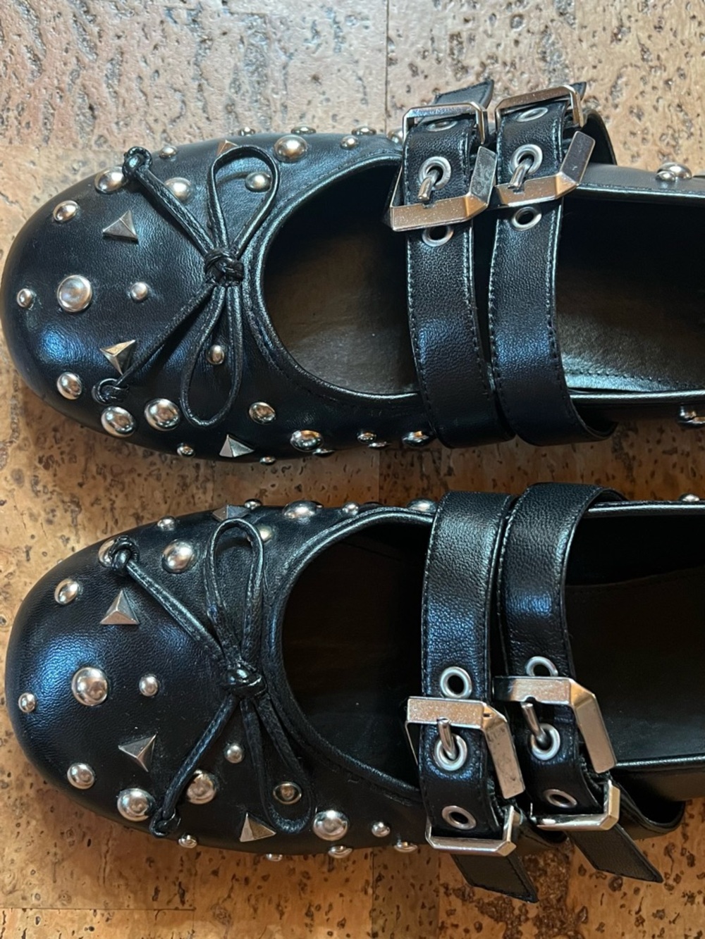 Schutz - Sarita studded ballet flats - Picture 2 of 5